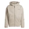 Adidas Hooded Track Jacket KTJ50 Putty Beige Size Small Z.N.E. Full-Zip Men's (JC5495)