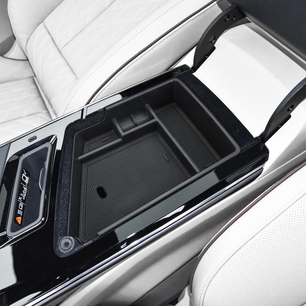 MARCHFA Center Console Organizer Tray Compatible for 2023 2024 2025 2026 Cadillac Lyriq Accessories Armrest Storage Box Middle Console Insert Holder