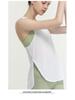 Women's Racerback Yoga Tank with Built-in Bra, Sleeveless Sports Top, Backless Design