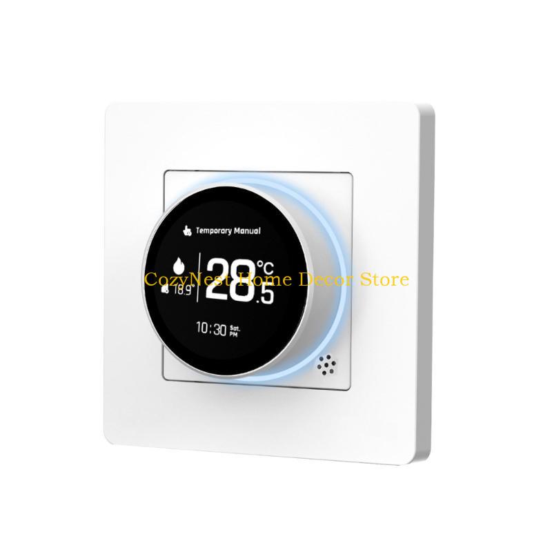 

92MF Upgrades Knob Thermostat Intelligent Heating Thermostat Simple for Efficient Underfloor Heating Control In Modern Homes