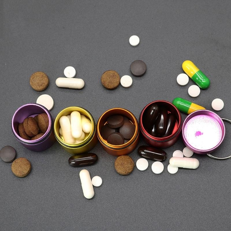 Mini Travel Medicine Storage Box, Scratch Abrasion Resistance for Travel Camping