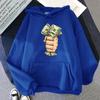 Money Roll 100 Hundred Dollar Hoodie for Men Long Sleeve Winter Clothes Womens Fleece High Street Streetwear Sudadera