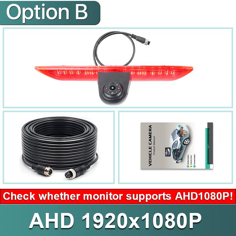 AHD CCD 1080P LED Brake Light Car Rear View Reverse Backup Camera For Ford Transit Van F150/F250/F350 Transit Jumbo 2014-2019