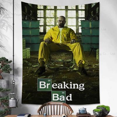 Breaking Bad TV-Serie Bunte Wandteppich Wandbehang Böhmische Wandteppiche Mandala Wandkunst Dekor