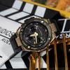 Casio G-STEEL series-S disc dual display, luminous multi-function, mud-proof, dust-proof and waterproof, solar quartz movement, resin GST-S100G-1A