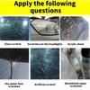 Glass Scratch Repair Wax - Easy-to-Use, No-Residue Paint Scratch Remover for Car Windows, Deep Scratch Removal, Protective Coati