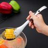 Portable 304 Stainless Steel Strainer Spoon