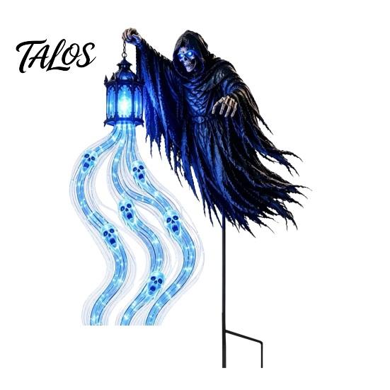 Pārsteiguma dārza dekors Halloweena nāves eņģeļa
