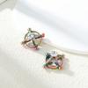 Stainless Steel Fake Nipple Rings For Women Screw Back Non Piercing Clip Nipple Piercing Jewelry