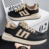 Men's Shoes 2025 New Summer Mesh Breathable Versatile Casual Shoes Men's Fashion Running Platform Sports Dad Shoes