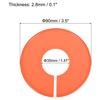 Colorful Plastic Clothing Divider Rings: Round Size Markers for Garments