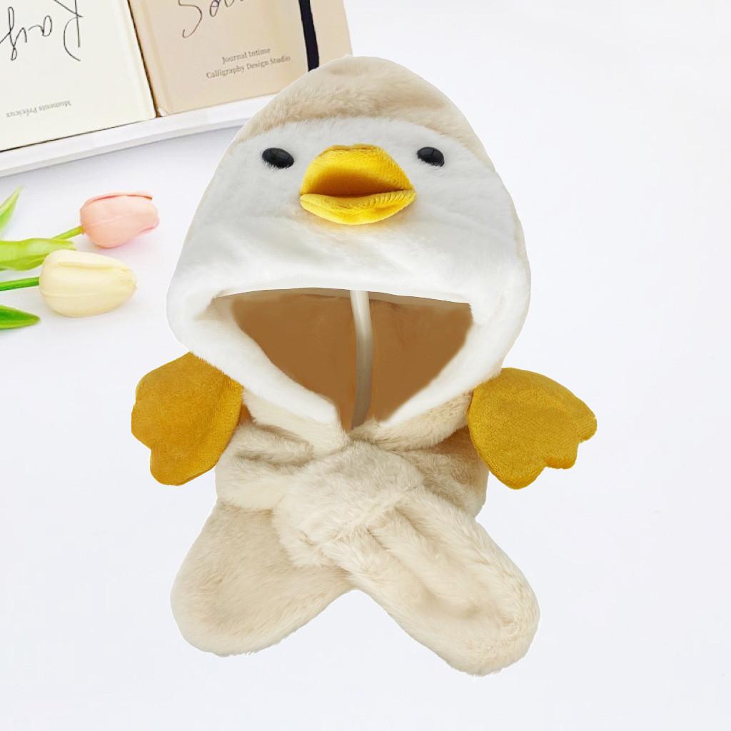 Winter Baby Deer Earmuff Hat With Plush Scarf For Girls And Boys
