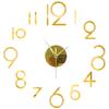 3D Wall Clock DIY Mirror Wall Stickers Home Decor Quartz Needle Watch Living Room Removable Art Decal Sticker Reloj De Pared Hot