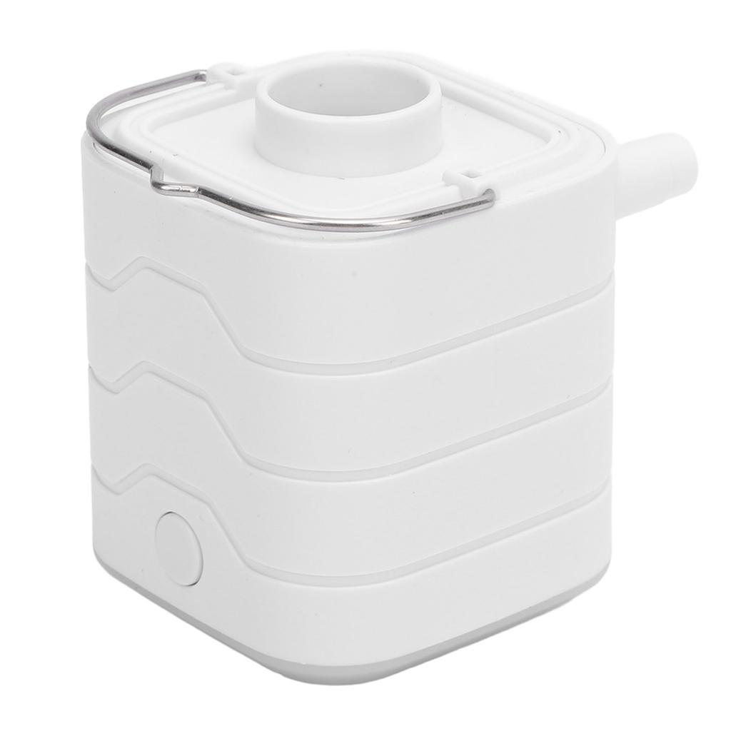 Kleine Luftpumpe mit LED-Licht Verschiedene Düsen 1600mAh Typ C Wiederaufladbar Kleiner Inflator Deflator