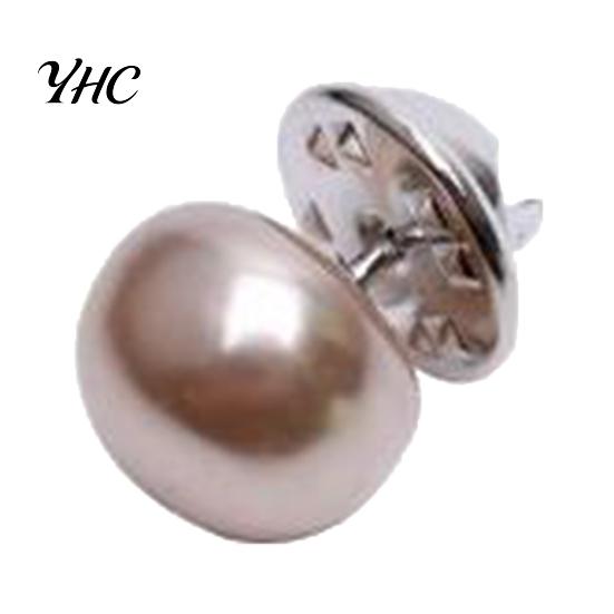 Fashion Brooch Women Faux Pearl Pin Shawl Collar Buckle Pins Clothes Clip Shirt Sweater Decor for Wedding Party