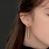My Omelet Ellipse Gold Earrings