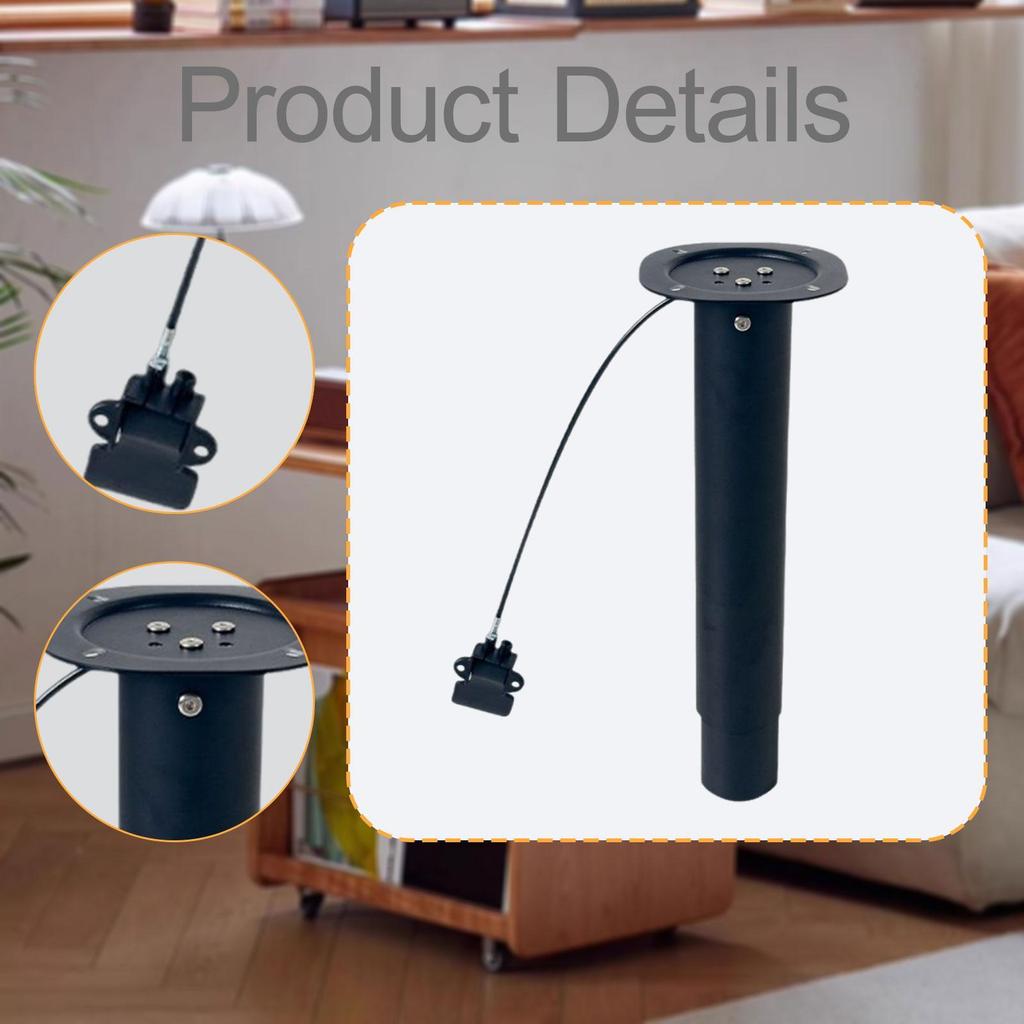Coffee Table Lift Mechanism Hardware,Easy Installation,Vertical Fittings,Adjustable,Manual End Side Table Lifter Lifting Column