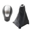 Speed Car Gear Knob Dust Cover For Honda For Civic 2012-2015 Gear Shift Collars Manual-Stick Shifter Knob Boot Cover Gaiter