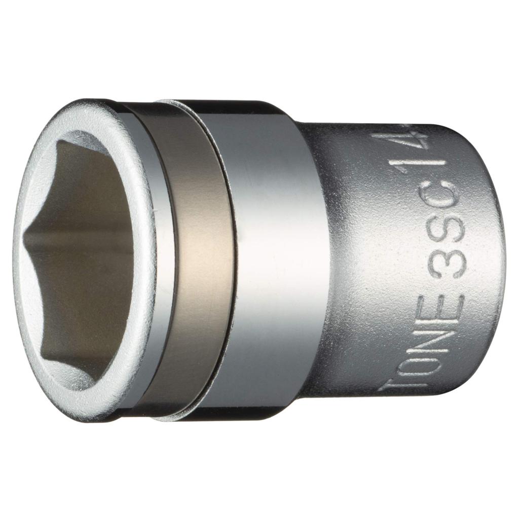 TONE Nut Catch Socket Drive Angle Width Across Flats 14mm (hexagonal) 3SC-14 9.5mm (3/8")