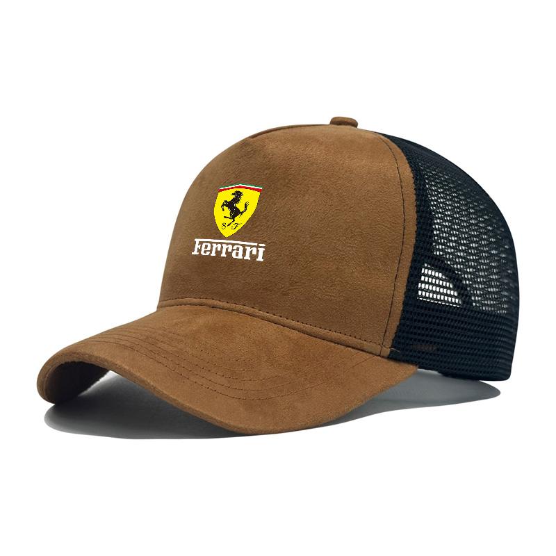 

Fahion Car Sport Hats Casual Baseball Caps Women Men Sunscreen Cap For Ferrari SP1 812 F40 SF90 458 488 599 612 FF F12 Accessory