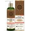 Morpheme Remedies Bio-Sesamöl (Reines Kaltgepresstes Öl) Für Haare, Körper, Hautpflege, Massage, 200 ml