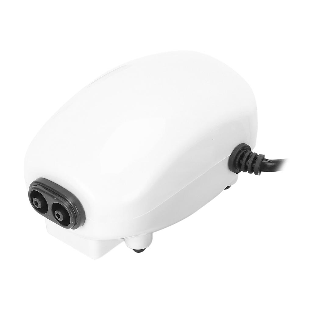Oxygen Pump Small Quiet Dual Outlets Household Aquarium Air Pump for Fish BreedingEU Plug 220V