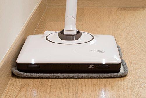 CCP Cordless Vibration Mop Cleaner, White, ZJ-MV25-WH