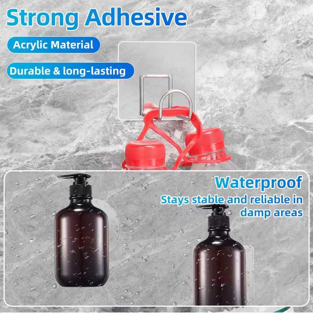 10PCS Heavy Duty Double Sided Adhesive Mounting Circle Tape- Waterproof,Strong Adhesion,Clear, High Strength,No Residue Removability for Hanging,Wall