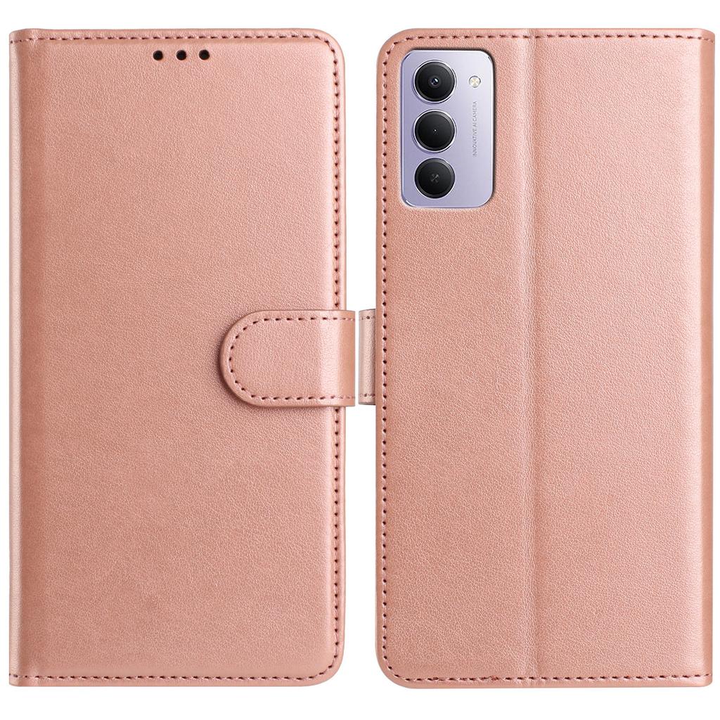 For Xiaomi Redmi 15 4G (EU) (171mm) Wallet Phone Case Stand PU Leather Folio Flip Cover with 8 Card Slot