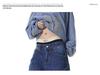 Unisex American Retro Wide-Leg Scimitar Jeans with Embroidered Pocket - Autumn Collection