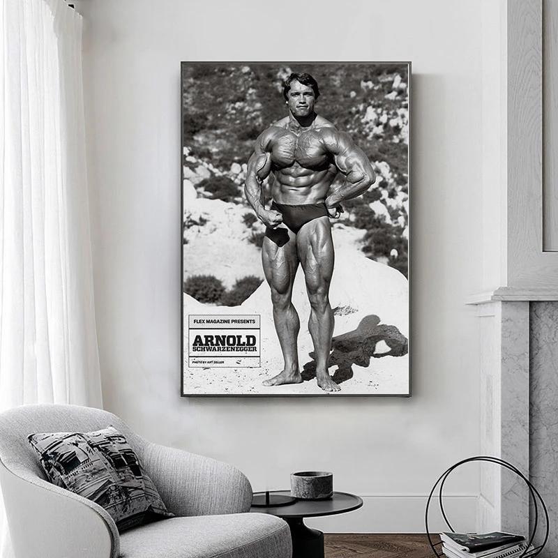 Fitness Sports Canvas Painting Bodybuilding Motivational Posters and Prints Wall Art Picture for Living Room Home Decor Cuadros