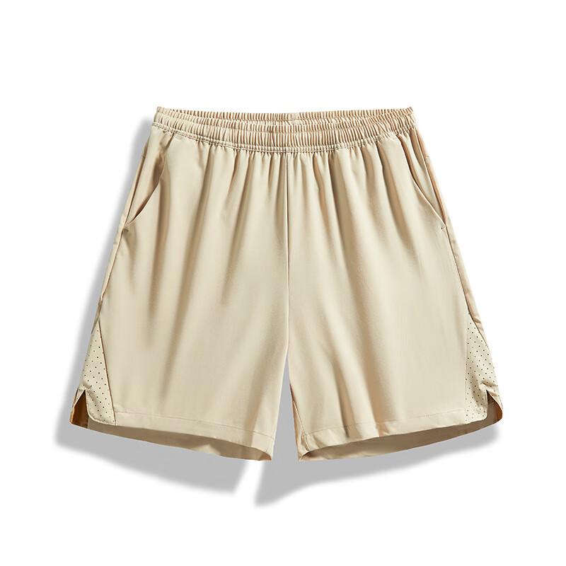 Xiyage Unisex Ice Silk Quick-Dry Basketball Shorts S