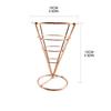 French Fries Stand With Sauce Set Rust proof Metal Chip Cup Holder Fried Chicken Display Rack Basket Party Kitchen Supply