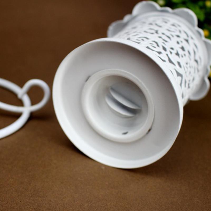 Hohl Vogelkäfig Leuchter Schmetterling Haken Leuchter Vogelkäfig Teelichter Halter