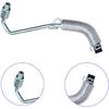 4PCS Turbo Oil Return Drain Line And Oil Feed Pipe Kit Compatible With Chevy Cruze Sonic Trax & Buick Encore 1.4 L4 55568031 55592600 25198546