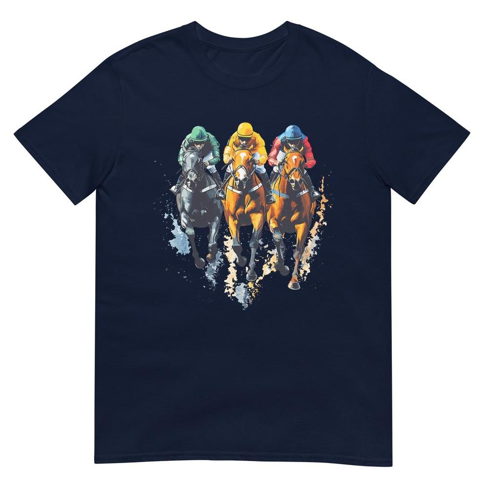 Vintage Horse Racing Derby Horse Tshirt S