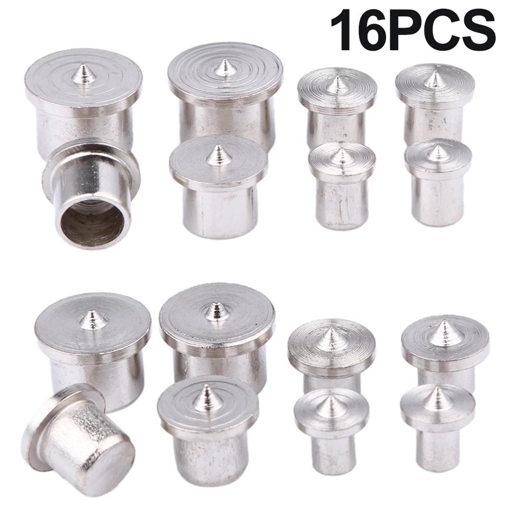 Dowel Centre Point 10Pcs 6mm 8mm 10mm 12mm Locating Pins Fasteners Wood Timber Marker Hole Tenon Center Set For Soft Hard Wood