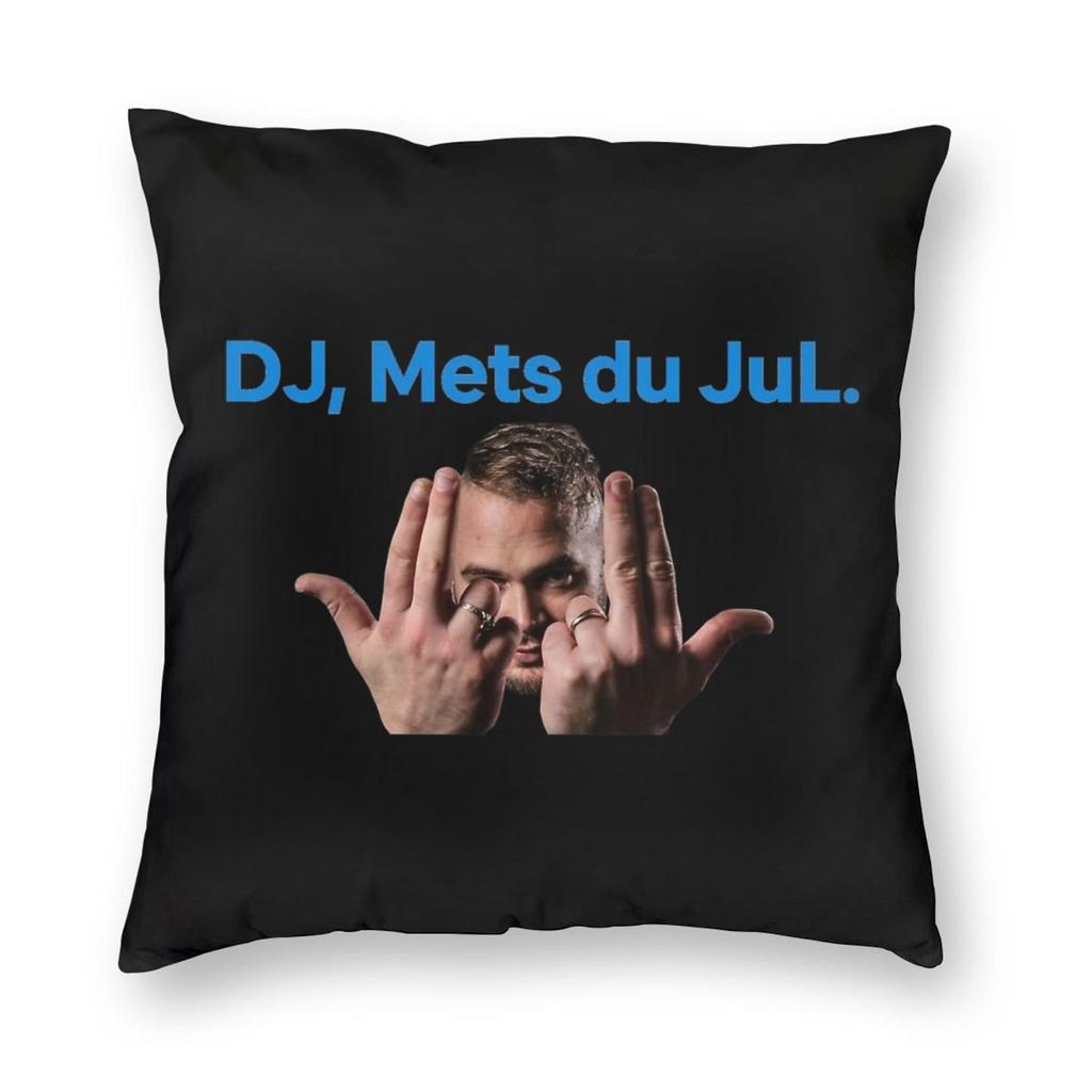Jul Poster France Rapper Pillowcase Doublesided Printing Cushion Cover Decoration Throw Pillow Case Cover Sofa Square Cm