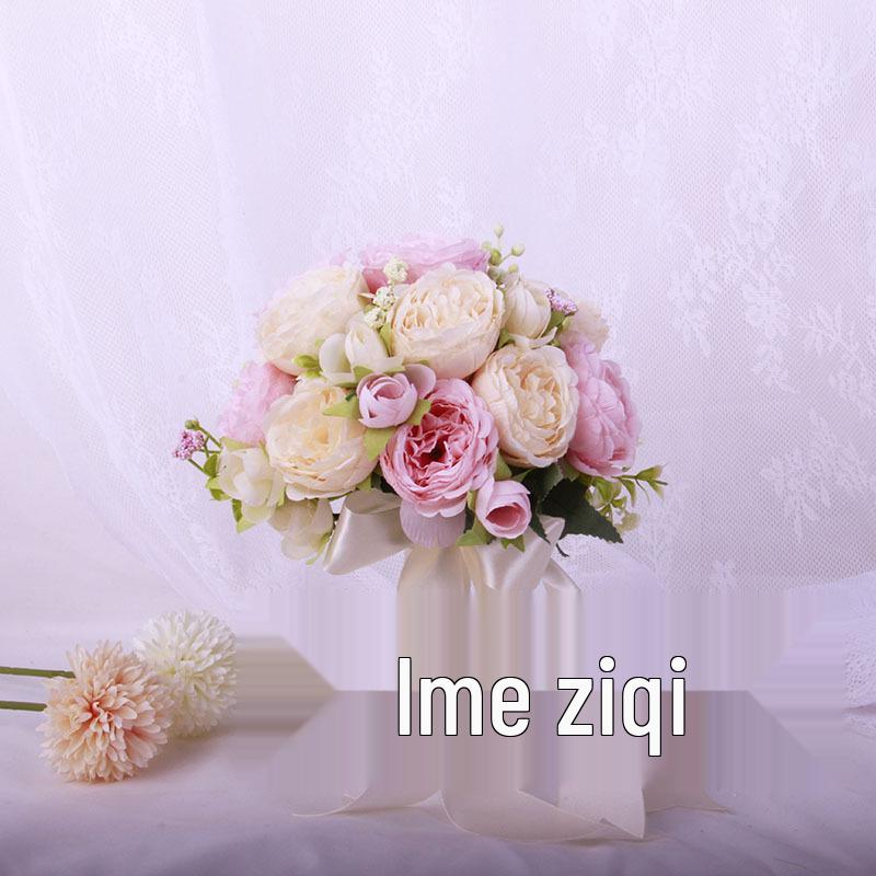 Koreanischer Waldstil Braut-Handstrauß für Hochzeit oder Foto-Requisiten