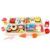Wooden Pretend Play Kitchen Set: Children's Fruit and Vegetable Cutting Toy