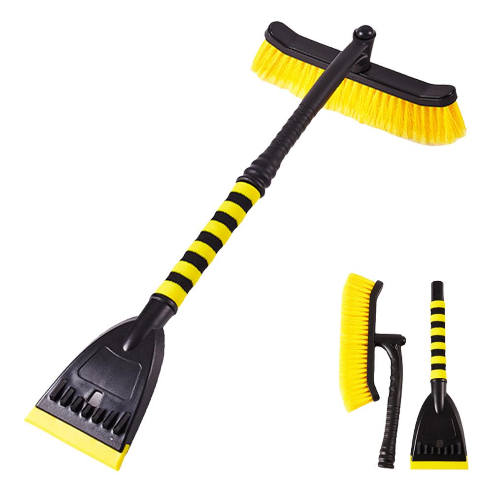 Car Snow Brush and Ice Scraper Auto Windshield Snow Cleaning Tool Detachable Design Snow Shovel Long Foam Grip for Cars