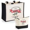 Jute Tote Bag Duo Gift Set - PLANETEE - The Affairs of a Hellish Painter - Jute &; Cotton - HD DTF Printing - France
