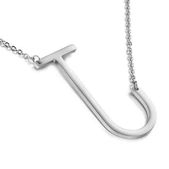 Women 26 English Letter Pendant Chain Necklace Choker Party Jewelry Gift