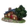 Landscape House Figurine Resin Village Hut Ornament Bonsai Decoration for Home Gardening