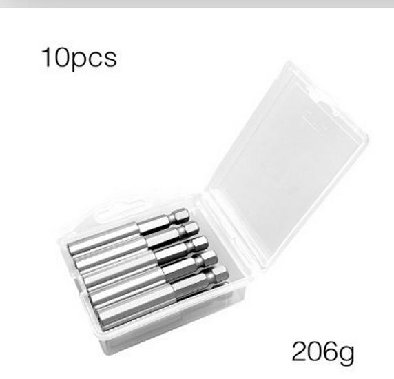 Electric Drill Magnetic Hexagonal Extension Rod 6.35mm 1/4 Self-Locking Connector