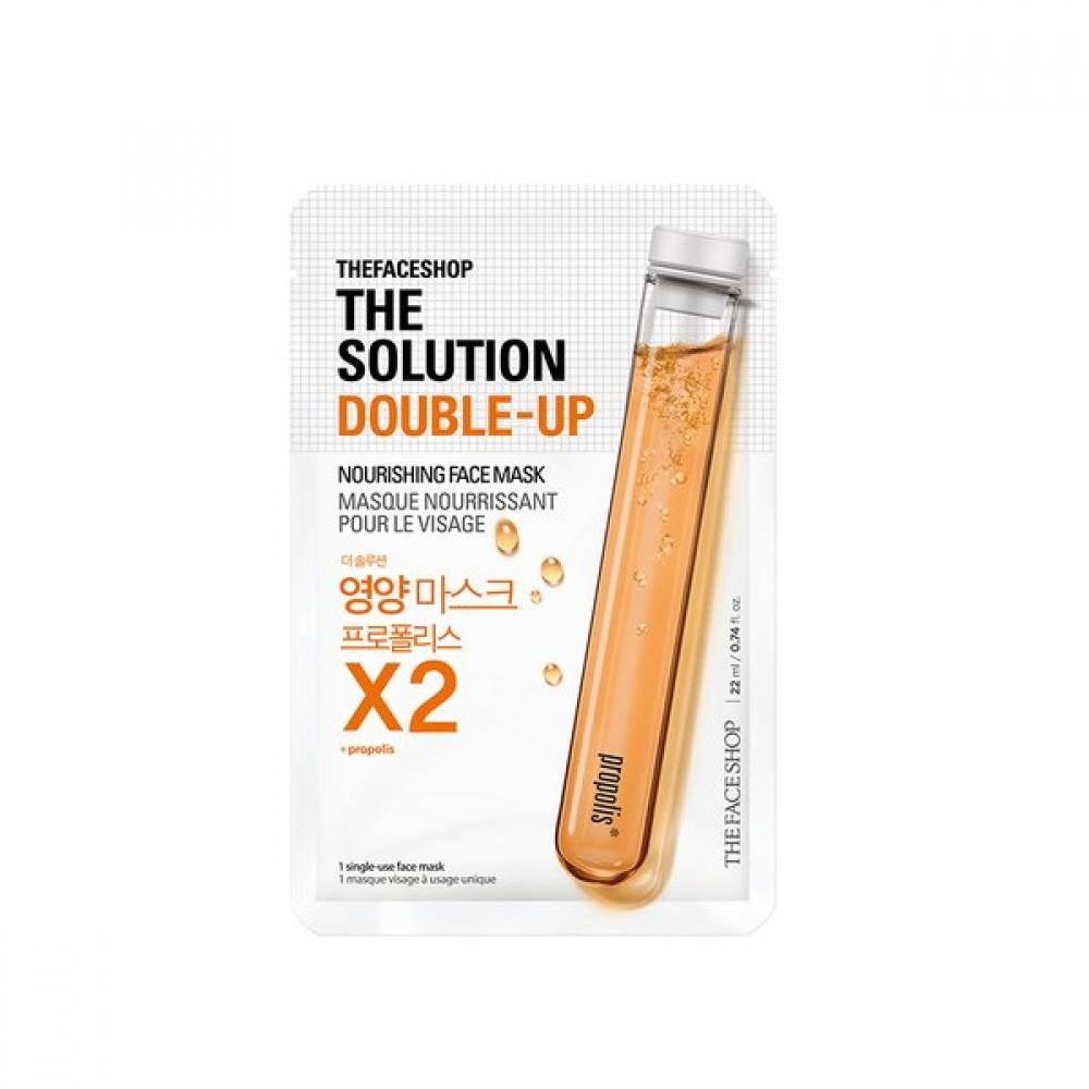 

[The Face Shop] Маска-салфетка The Solution Double Up Nutrition