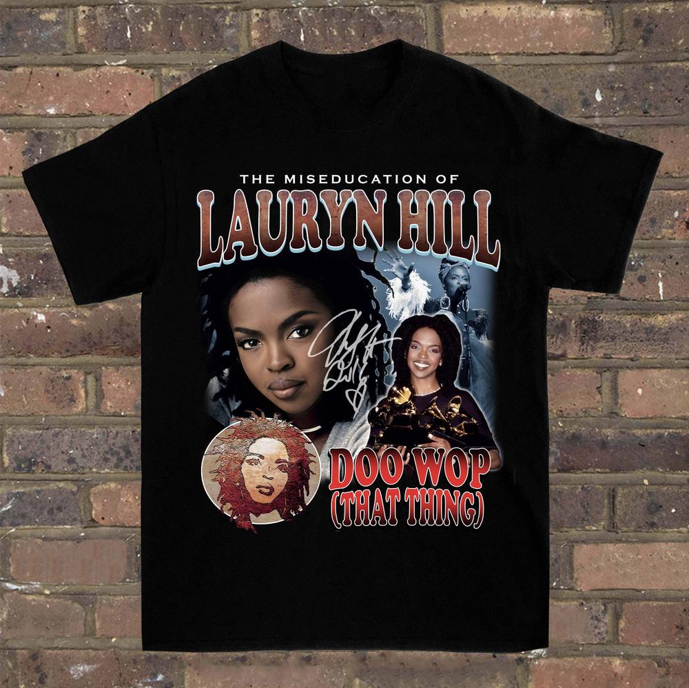 

Lauryn Hill Short Sleeve Cotton T Shirt Unisex All Size S to 2345XL Unisex T-Shirt S