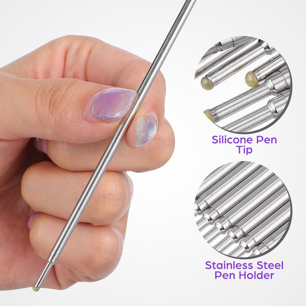 20Pcs Core for Pen Tattoo Skin Marker Doodler Pre-Inking Tool for Tattoo Artists Piercers Fine Tip High Precision Safe Formula