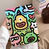 Bunte Graffiti Halter Hülle Tablet Hülle Für iPad Mini 6 7 Pro 2025 Pro 11. 10. 9. 8. 7. 12.9 Zoll Air 4 5 M3 M2 1 2 M4