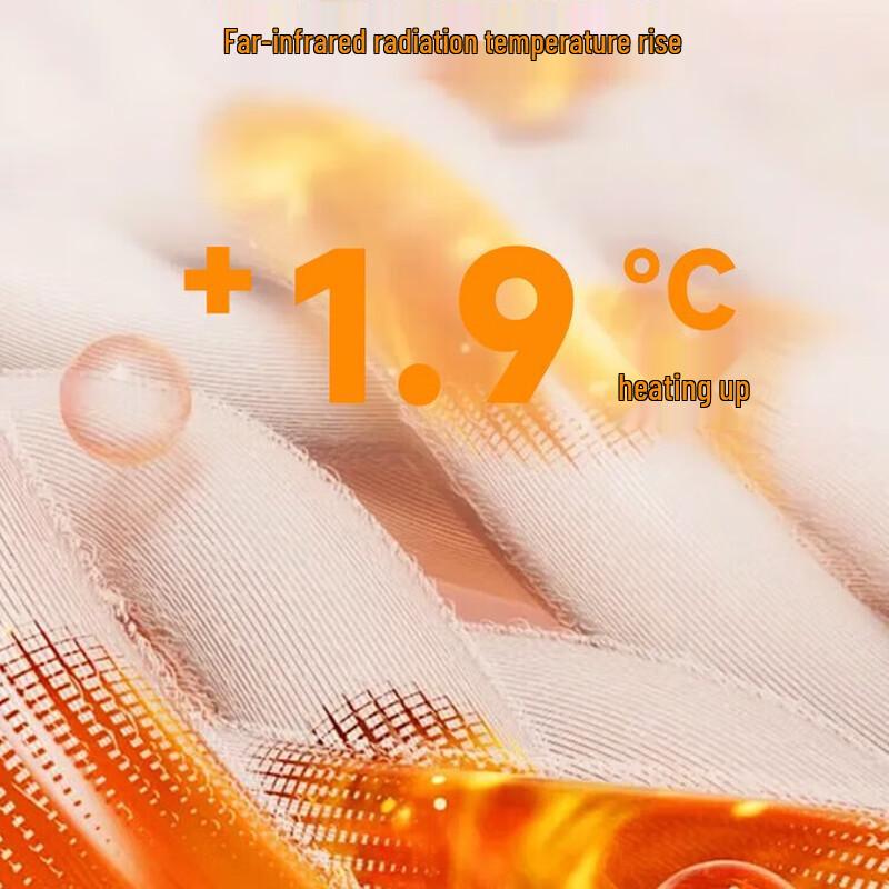 Hengyuanxiang Antibacterial Cloud Fleece Thermal Underwear Set